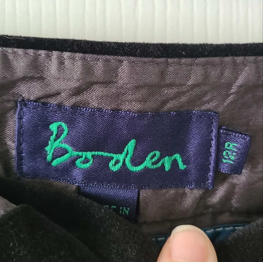 Boden Velvet Tuxedo Pants - Picture 5 of 6